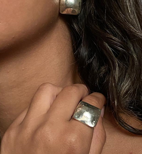 Bold Block ring 