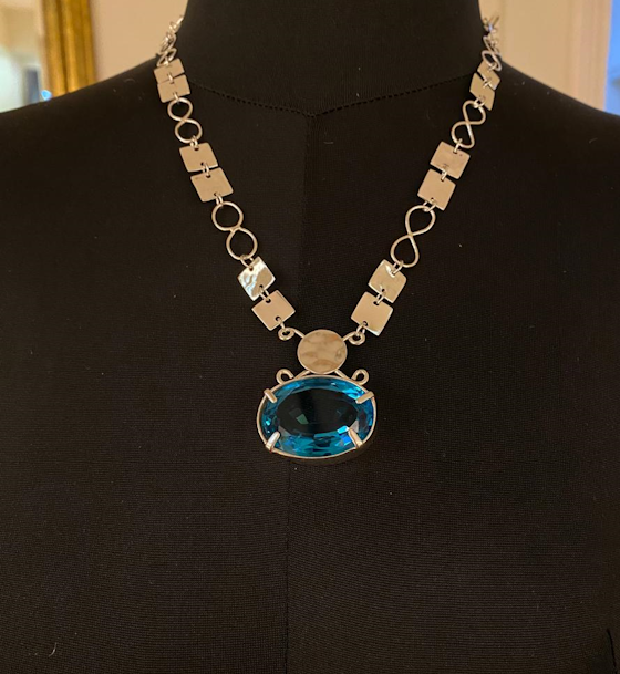 Blue Azurea Necklace 